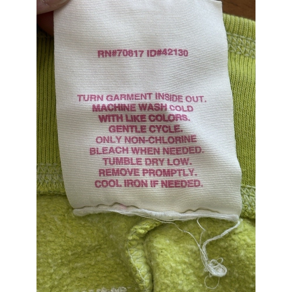 VTG Victorias Secret Love Pink My Favorite Sweats Joggers Women's Large Y2K 90s - Picture 8 of 8